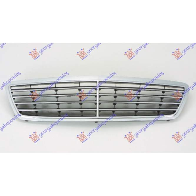 Grila (Crom-negru) Elegan.-Avantg.-Mercedes C Class (W203) Sdn/S.W.00-03 pentru Mercedes,Mercedes C Class (W203) Sdn/S.W.00-03