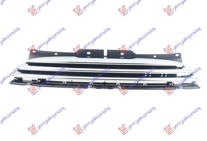 GRILA CROMATA (EXCEPT COOPER D), MINI, MINI CLUBMAN (R55) 06-10, 696804540