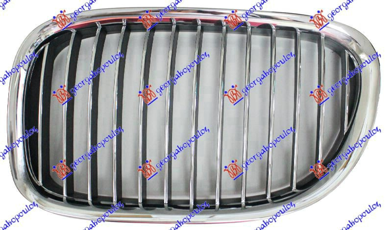 GRILA CROMATA.NEAGRA - BMW SERIA 7 [F01.02] 08-12 158004632 158004632 51117184151