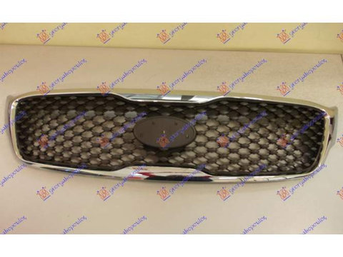 Grila Cu Bandou Cromat (L/Lx/Ex)-Kia Sorento 14-pentru Kia Sorento 14-17