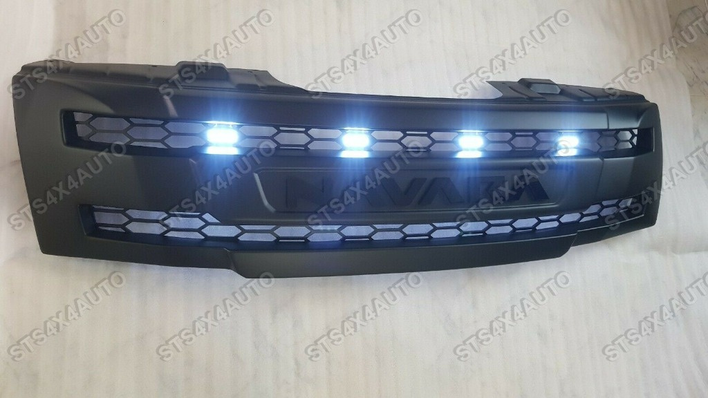 GRILA FATA CU LED NISSAN NAVARA D40 2005-2010 [V5-NAV]