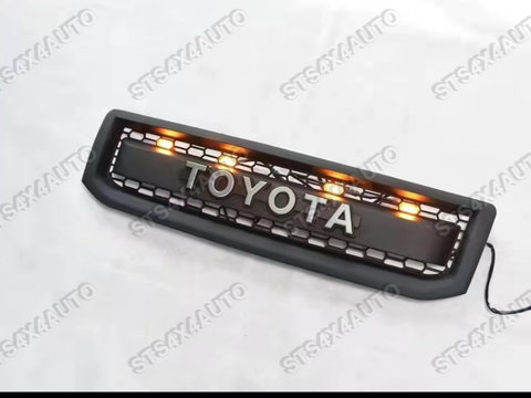 GRILA FATA CU LED TOYOTA LAND CRUISER PRADO FJ120 2003-2009 MB [V6]