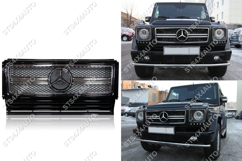 GRILA FATA MERCEDES G-CLASS W463 1989-2013 [TIP-G63]