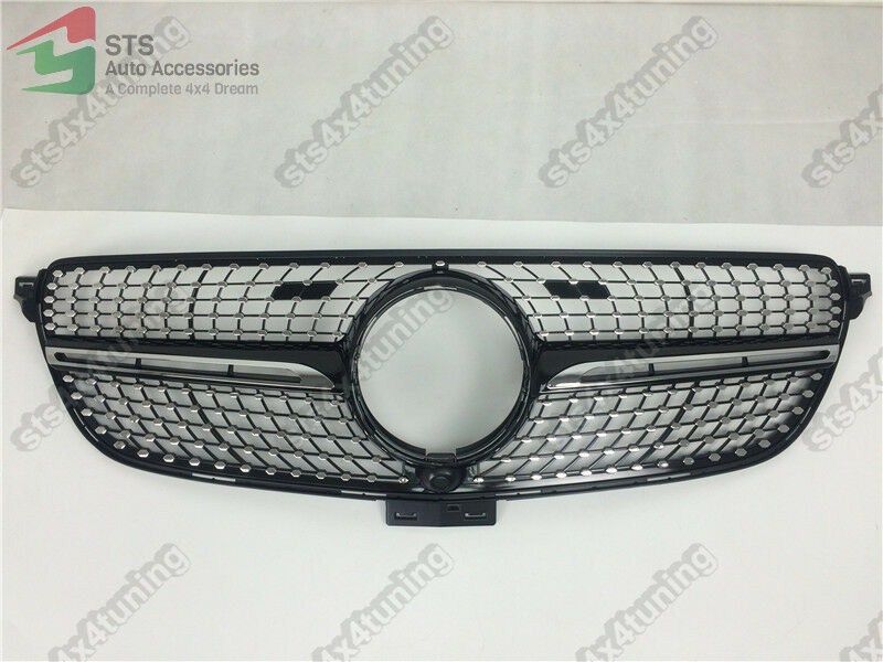 GRILA FATA MERCEDES GLE COUPE C292 2015-2018 BK[DIAMOND STAR LOOK]