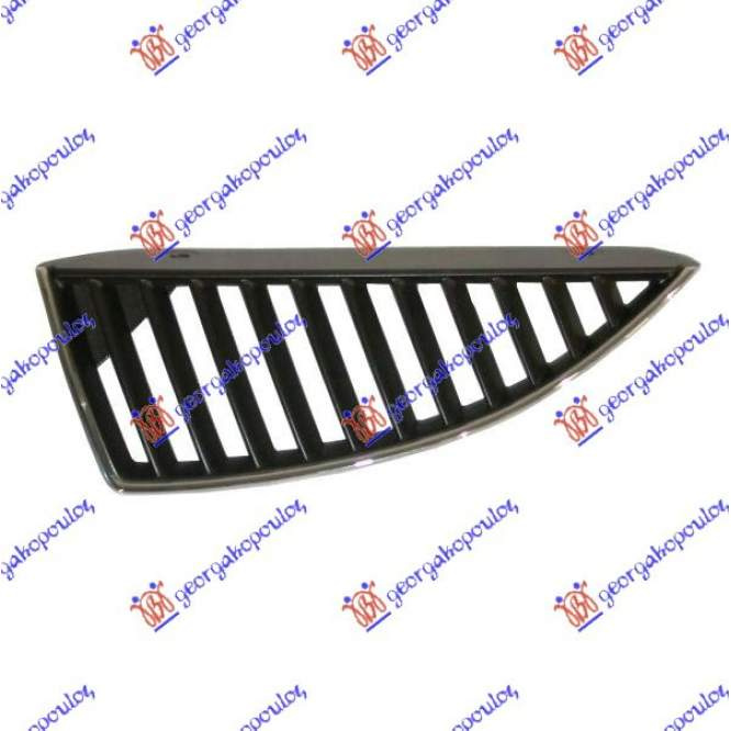 Grila grunduita -07 Argintiu/ negru Cu/Crom-Mitsubishi Lancer 04-08 pentru Mitsubishi Lancer 04-08