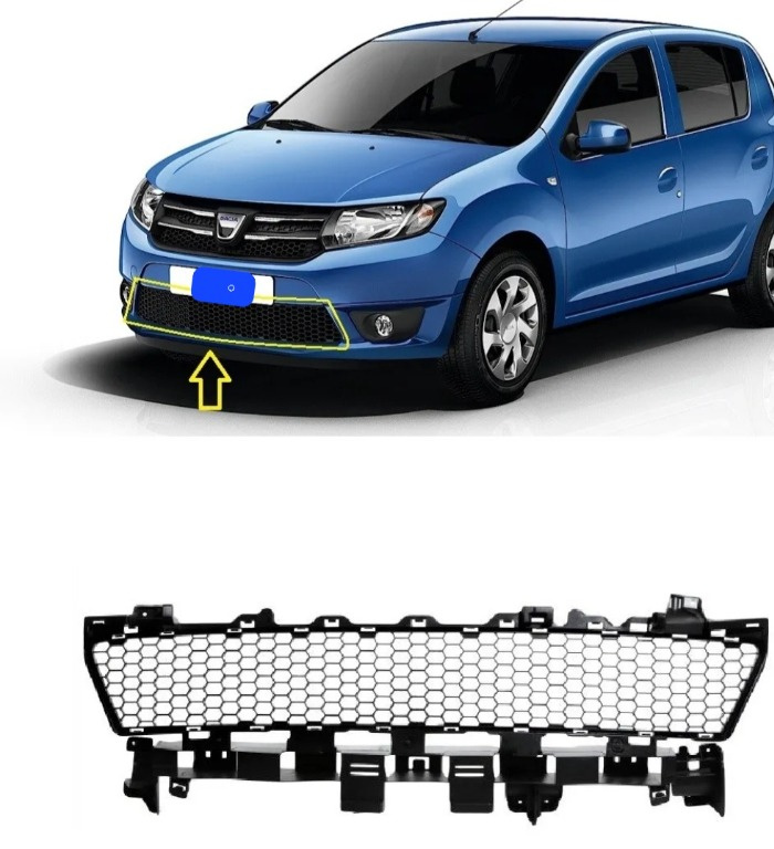 Grila inferioara NOUA Dacia Sandero 2013 2014 2015 2016 2017 622544633R