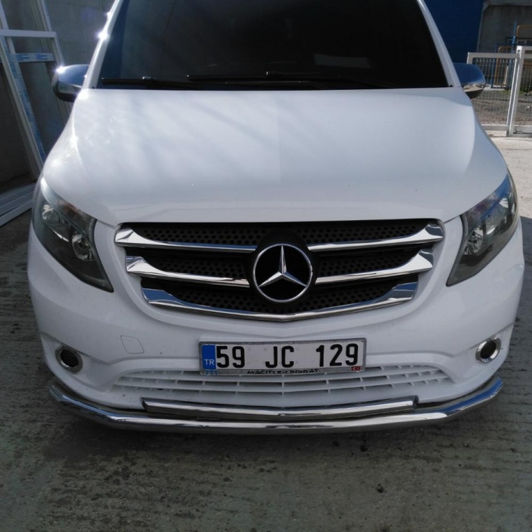 Grila inox cromata mercedes vito w447