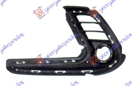 GRILA LAT. BARA FATA (CU ORIF. PROIECTOR CEATA) Stanga. , HYUNDAI, HYUNDAI ELANTRA 15-19, 372204802