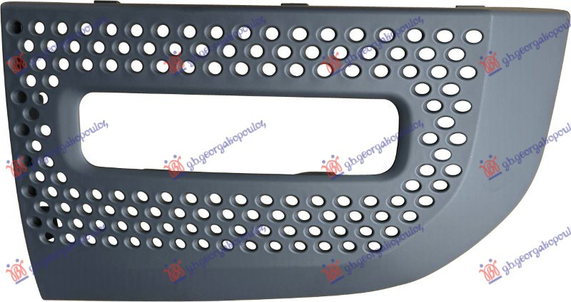 GRILA LATERALA BARA FATA GRUNDUITA (CU ORIFICIU PROIECTOR CEATA) Stanga. , ROVER-LAND ROVER-RANGE ROVER, LAND ROVER DEFENDER 19-, 693004802