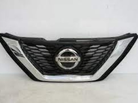 GRILA NEGRU POLISHAT CU RAMA CROMATA (CU BAZA EMBLEMA) NISSAN QASHQAI 17-21 cod origine 62310-HV22A