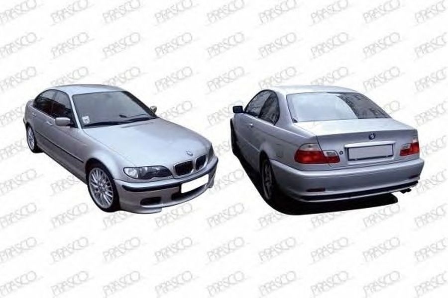 Grila proiector ceata BMW 3 cupe E46 PRASCO BM0191242