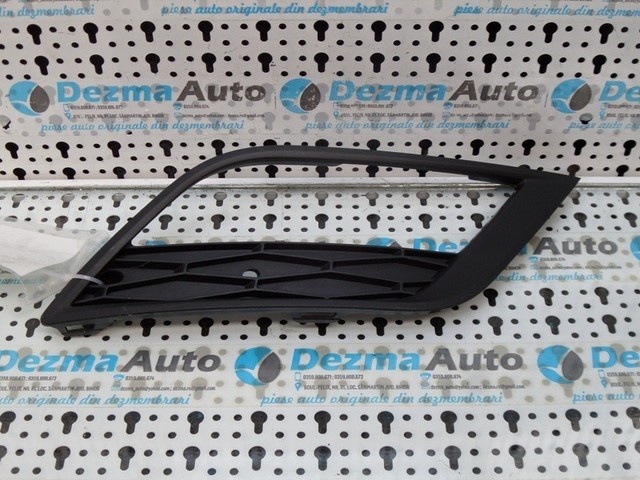 Grila proiector dreapta bara fata, 6J0853666E, Seat Ibiza 5 (6J5)