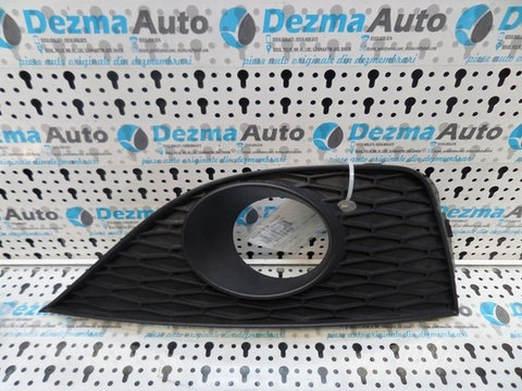 Grila proiector stanga fata, 6J0853665A, Seat Ibiza 5 (6J5), 2008-in prezent, (id.163208)