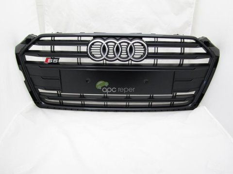 Grila radiator Audi S5 F5 ( 2019) A5 F5 Originala / Noua Negru lucios ( Crom negru)