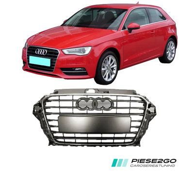 Grila Radiator Bara Fata Audi A3 8V 2012 | 2013 | 