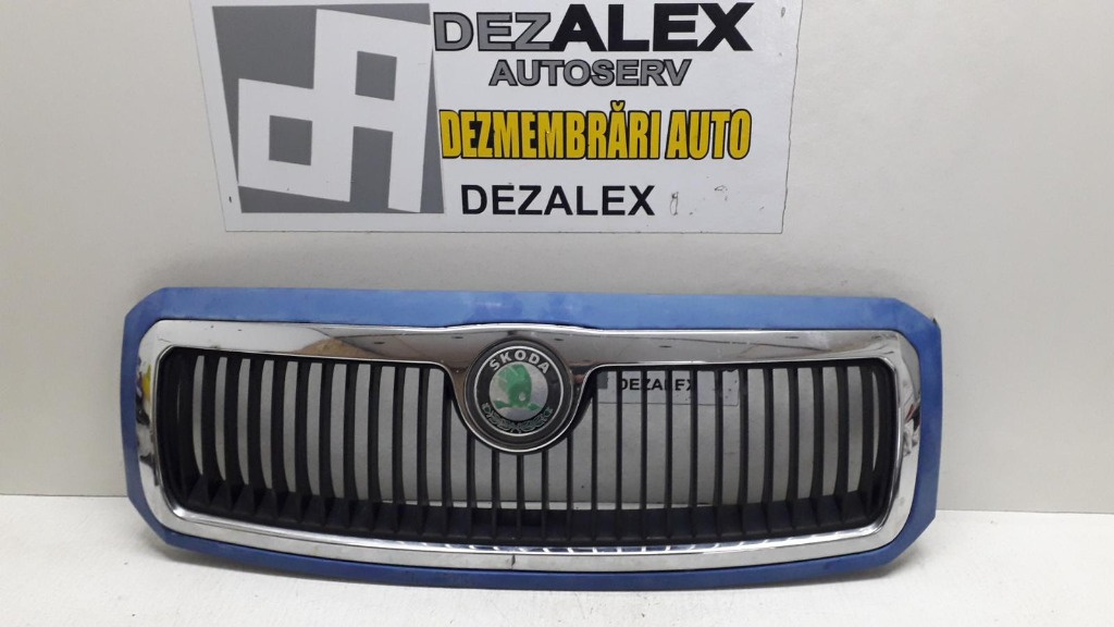 Grila radiator/bara fata Skoda Fabia 1 cu emblema