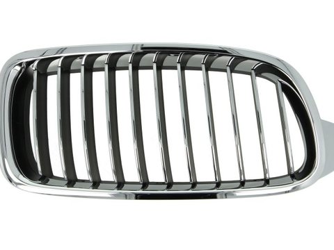 Grila radiator Bmw Seria 3 (F30/F31), 01.2012-12.2019 Model LUXURY, partea dreapta, 51137263482, 20D105-5, (fara model GT)