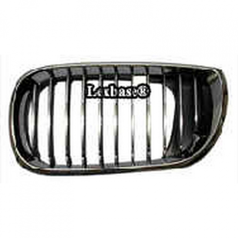 GRILA RADIATOR BMW SERIE 3 E46 1998->2005 Grila radiator stanga, complet cromata (E46 Sedan/Break 10.01-11.05) PIESA NOUA ANI 2001 2002 2003 2004 2005
