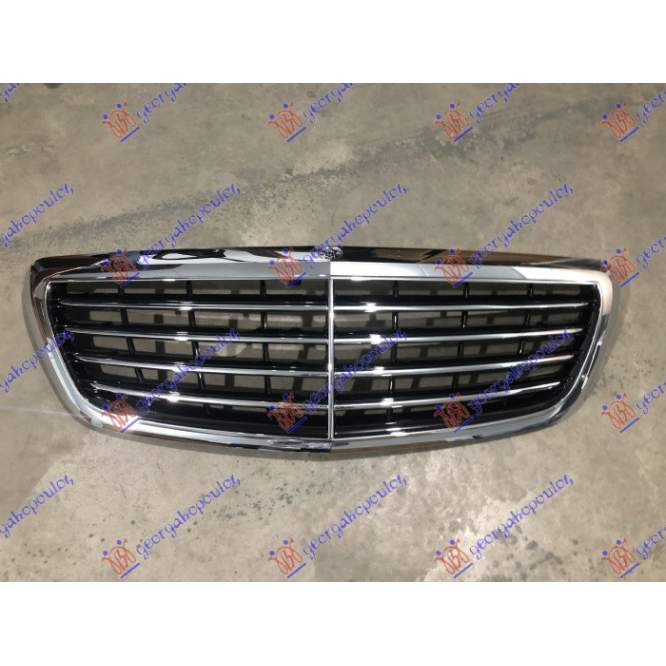 Grila radiator completa (cu camera) F2 - Mercedes S-Class (W222), 2013, 2014, 2015, 2016, 2017.