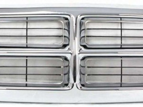 Grila radiator Dodge Dakota, 01.1997-12.2004 Dodge Durango 01.1997-01.2004, crom/negru, 55056092, 316005