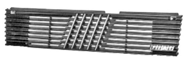 Grila radiator Fiat Duna 1987-12.1990, UNO 08.1983-08.1989 negru, 5949366, 301605-R