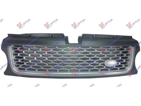 GRILA RADIATOR LAND ROVER RANGE ROVER SPORT 2005->2013 Grila radiator gri/argintiu/argintiu 2010-> PIESA NOUA ANI 2005 2006 2007 2008 2009 2010 2011 2012 2013