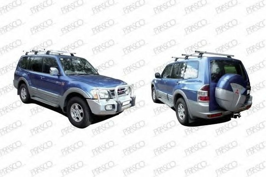 Grila radiator MITSUBISHI PAJERO III autoturism de teren deschis V6 W V7 W PRASCO MB1592011