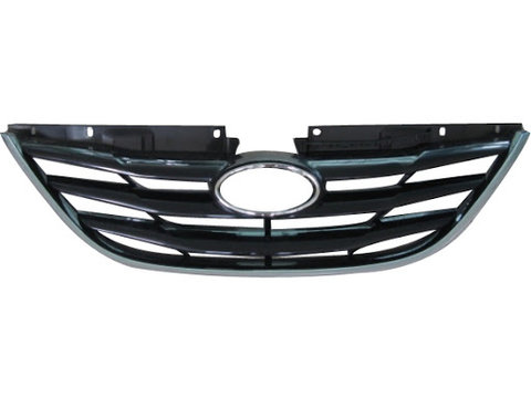 Grila radiator neagra cu rama cromata HYUNDAI SONATA 2011,2012,2013,2014,2015 COD 86350-3S000