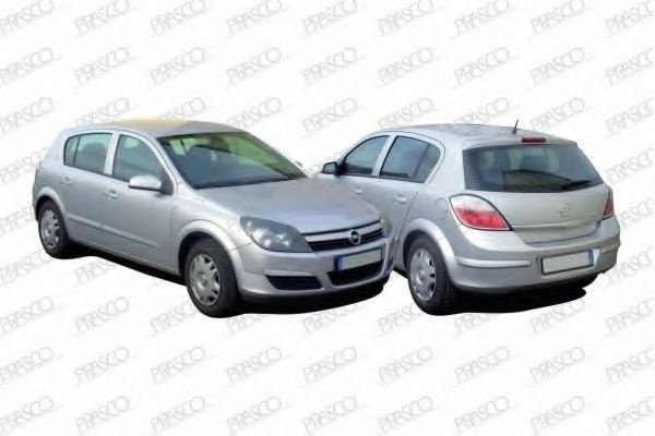 Grila radiator OPEL ASTRA H (L48) (2004 - 2016) PRASCO OP4102001
