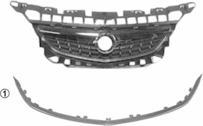 Grila Radiator Opel Astra J