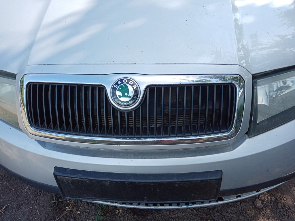 Grila Radiator Originală Skoda Fabia 1 (6Y2) 1999-2008