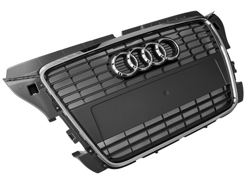 Grila Radiator + Ornament + Emblema Oe Audi A3 8P 2008-2013 8P0853651M1QP