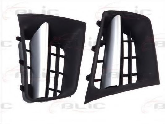 Grila radiator RENAULT MEGANE II (BM0/1_, CM0/1_) (2002 - 2011) BLIC 6502-07-6041992P