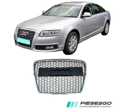 Grila Radiator RS-Look Audi A6 C6 4F2 FaceLift 200