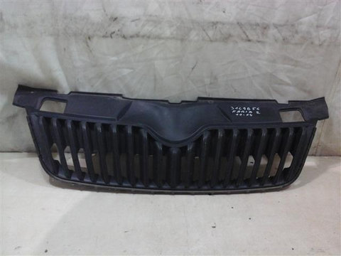 Grila radiator Skoda Fabia 2 Facelift An 2011-2014 cod 5J0853668D