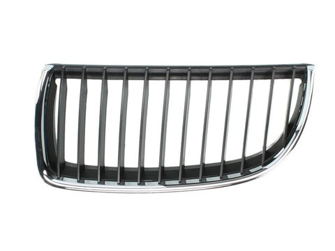 Grila radiator stanga, BMW Seria 3 E90, 2005-2009, 6502-07-0062991P