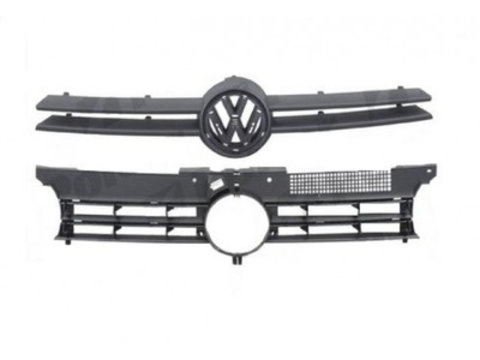 Grila radiator Volkswagen Golf 4 (1J) (Hb + Estate), 08.1997-09.2006, grunduit, completa, 1J0853651