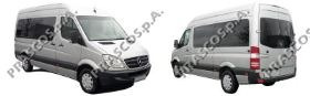 Grila ventilatie bara protectie ~ fata centru deasupra Mercedes-benz Sprinter 2006 2007 2008 2009 2010 2011 2012 2013 ~ ME9192120 ~ PRASCO