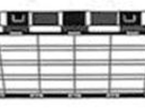 Grila ventilatie, bara protectie RENAULT MEGANE III hatchback (BZ0_), RENAULT GRAN TOUR III combi (KZ0/1) - VAN WEZEL 4377590