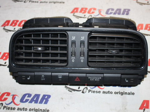 Grila ventilatie bord centrala VW Polo 6R 2008-2014 6R0819728