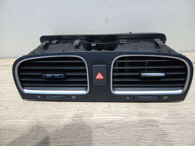 Grila ventilatie centrala bord VW Golf 6 2.0 TDI C