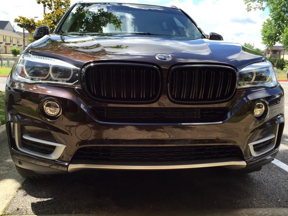 Grile BMW F15 F16 X5 X6 M Look Duble 2014+ ⭐⭐⭐⭐⭐