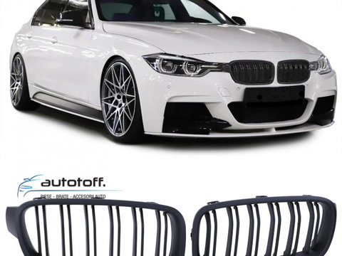 Grile BMW F30 F31 Seria 3 (11-19) negru mat