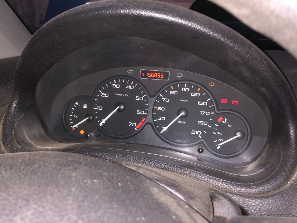 Grile bord Peugeot 206 2003 coupe 1.4