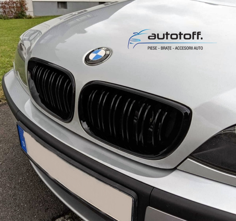 Grile duble BMW E46 Seria 3 Facelift (01-04) M3 Design