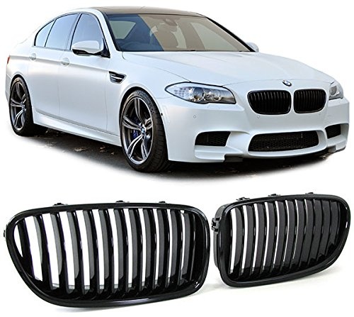 Grile fata radiator BMW seria 5 f10 culoare Negru Mat