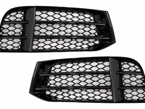 Grile Laterale compatibil cu Audi A5 8T (2007-2016) RS5 Design Negru SGAUA58TRS