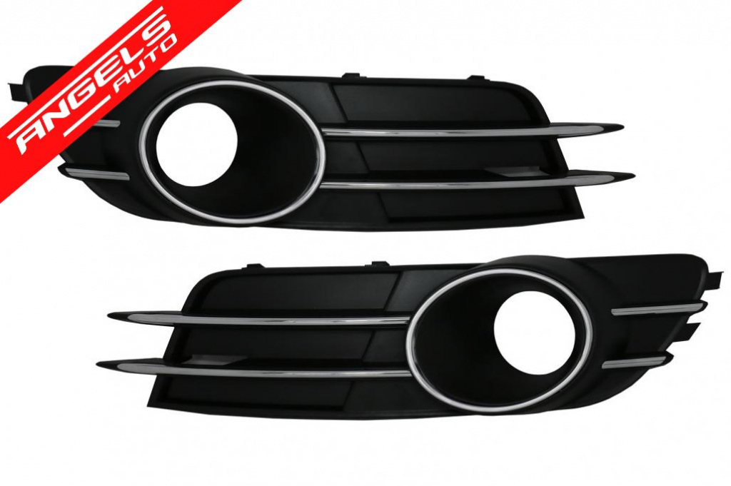 Grile Laterale compatibile cu Audi A6 C7 4G Non-Facelift (2012-2015) Cu ACC