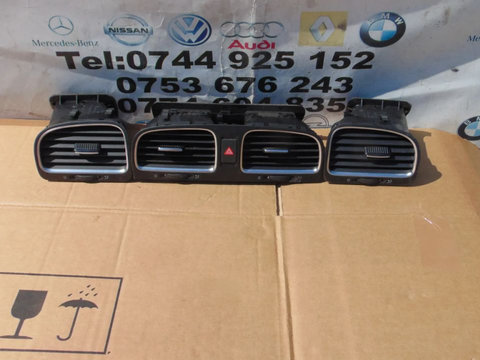 Grile ventilatie bord VW Golf 6 grila bord aer ac caldura clima dezmembrez golf 6