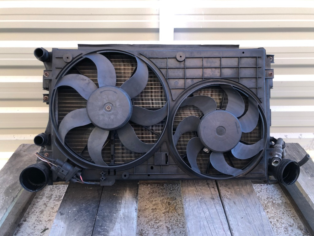 Grup radiatoare si ventilatoare VW Passat B6 1.9 TDi BKC